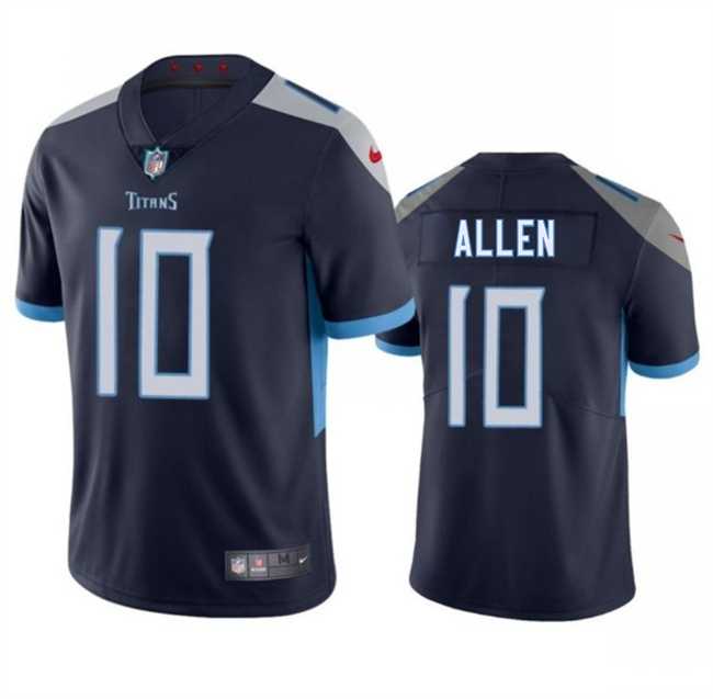Men & Women & Youth Tennessee Titans #10 Brandon Allen Navy 2025 Vapor Untouchable Stitched Jersey